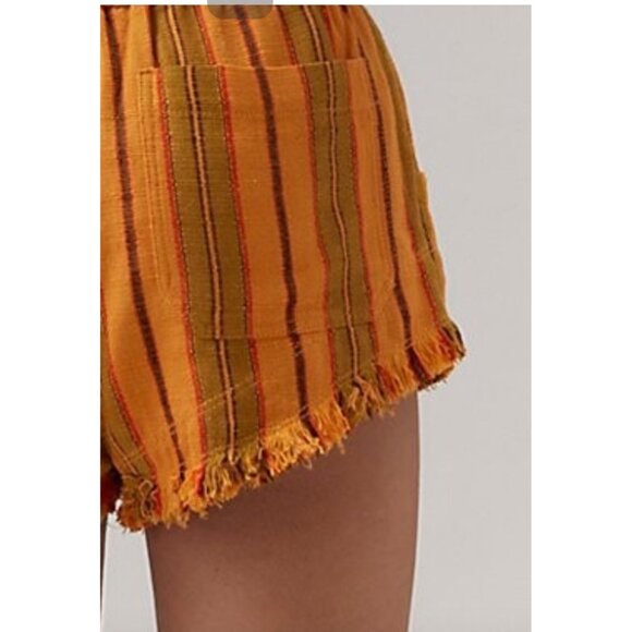 Urban Outfitters Women's Frankie Paperbag Micro Shorts Striped, Size XL NEW - Picture 8 of 16